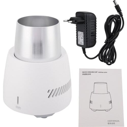 100-250V Portable Mini Refrigerator Electric Summer Drink Cooler Kettle Drink Instant Cooling Cup Car Vehicle Cooler Freezer New