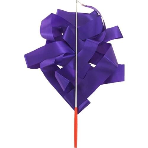 4M Dance Ribbon Gym Rhythmic Gymnastics Art Gymnastic Ballet Streamer Twirling Rod Outdoor Sport Games