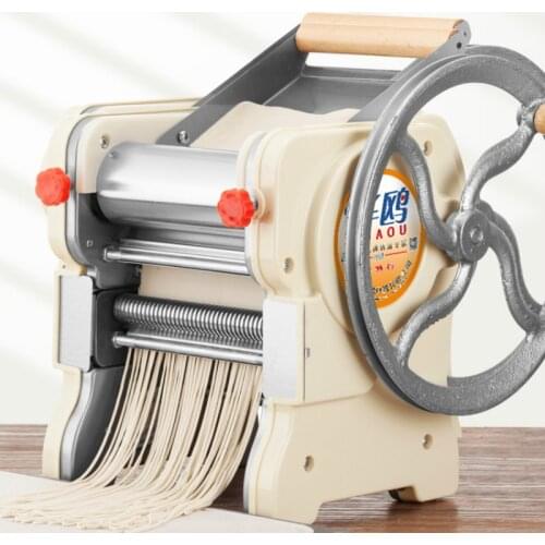 Heavy Duty Pasta Machine Electric Noodle Maker Stainless Steel Pasta Machine Dough Sheeter Maquina De Pasta DD50MT
