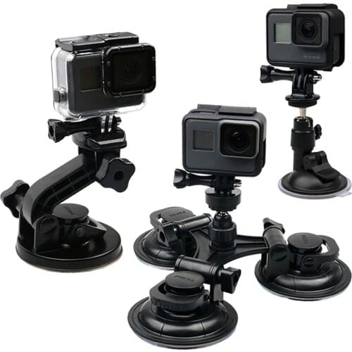 RuigPro Car Suction Cup Adapter Window Glass Tripod For Gopro Hero 9 8 7 6 5 4For sjcam Xiaomi yi Action Camera accessories GP61