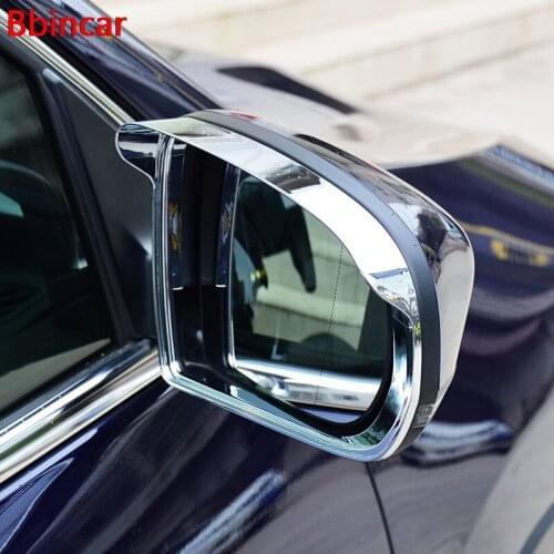 Bbincar Chrome Rearview Door Mirror Rain Snow Sear Cover Trim Car Auto Accessories For JEEP Cherokee 2014 2015 2016 2017 New