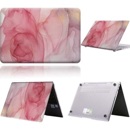Pink Color Laptop Shell Case Cover For Huawei MateBook 13/13 AMD Ryzen/14/D14/D15/X 2020/X Pro/Pro 16.1/Honor MagicBook 14/15
