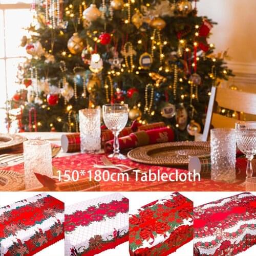Frifer New Year Tablecloths On The Table