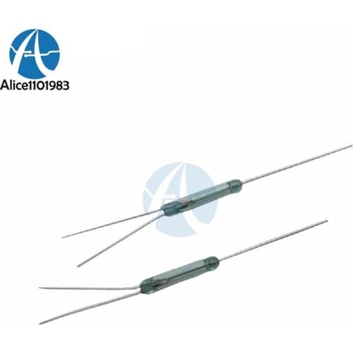 5pcs Reed Switch 3 pin 3pin Magnetic Switch Normally Open And Normally Closed Conversion 2.5X14MM