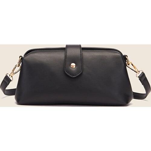 Casual High Quality Crossbody Bags for Women 2021 Small Solid Color Womens Shoulder Bag Soft Leather Bag Female Phone Purse