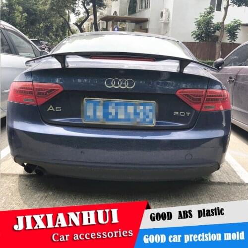 For Audi A5 Spoiler 2006-2018 Audi A5 Spoiler TF ABS plastic Material Car Rear Wing Color Rear Spoiler