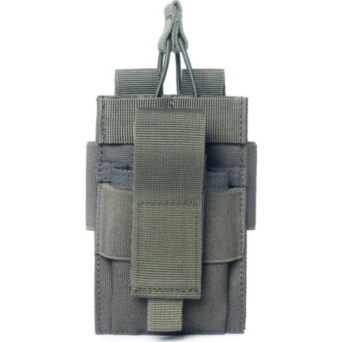 Outdoor Package Pouch Tactical Sports Pendant Military Molle Nylon Radio Walkie Talkie Holder Bag Magazine Mag Pouch Pocket