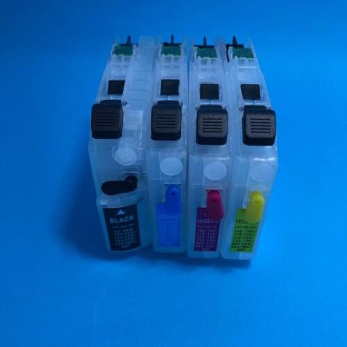 YOTAT Refillable ink cartridge LC107 LC105 for Brother MFC-J4410DW MFC-J4510DW MFC-J4610DW with ARC chip