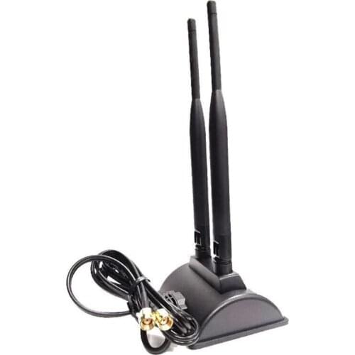 5G Dual Band WiFi Antenna 6DBi Omni Directional Plug Connector Magnetic Base
