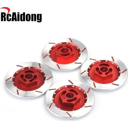 Alloy Brake Disc Wheel Rim Box Hex Adapter 12mm for 1/10 RC Tamiya TT01 TT02 Car Upgrades Accessories