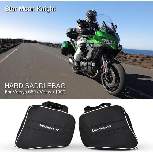 Motorcycle Accessories Saddle Bag Luggage Liner Saddlebag For Kawasaki Versys 650 Versys 1000 Versys650 Versys1000 2015-2021