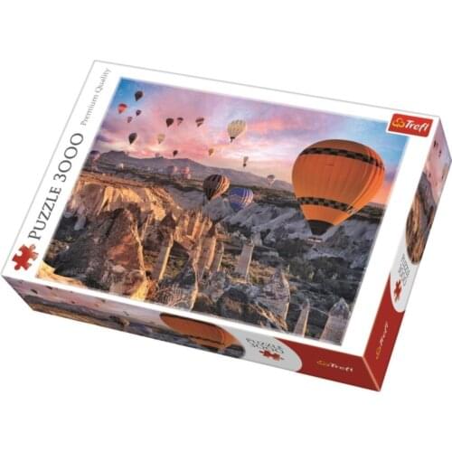 Balloons Over Cappadocia 3000 Piece Jigsaw Puzzle-for Adult and Kids Toys-At Home Educational games-Puzzle-jigsaw