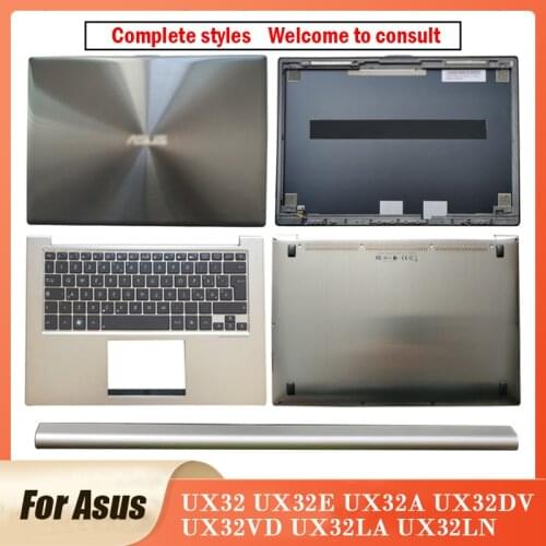 New Laptop For Asus UX32 UX32E UX32A UX32DV UX32VD UX32LA UX32LN Series LCD Back top Bezel/Palmrest/Bottom case/Hinges Cover