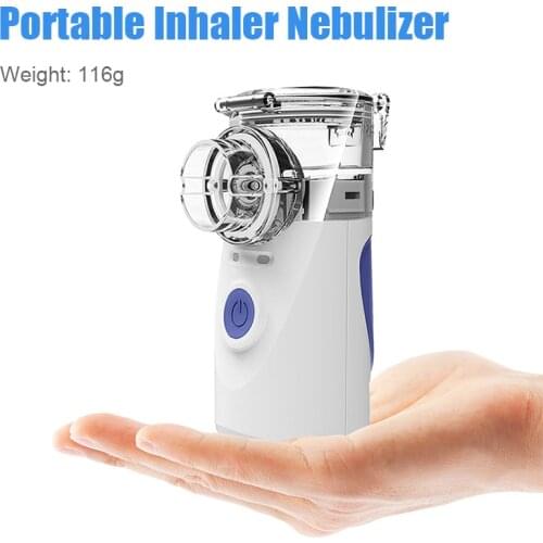 Portable Asthma Nebulizer Rechargeable Steaming Devices Mini Inhalator for Baby Adult Atomizer Inhaler Nebulizador Health Care
