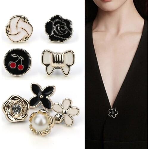 Sewing-free Buttons Plastic Pearl Buttons Coats Windbreaker Buttons Metal Resin Concealed Buttons Handmade Clothing Decorative