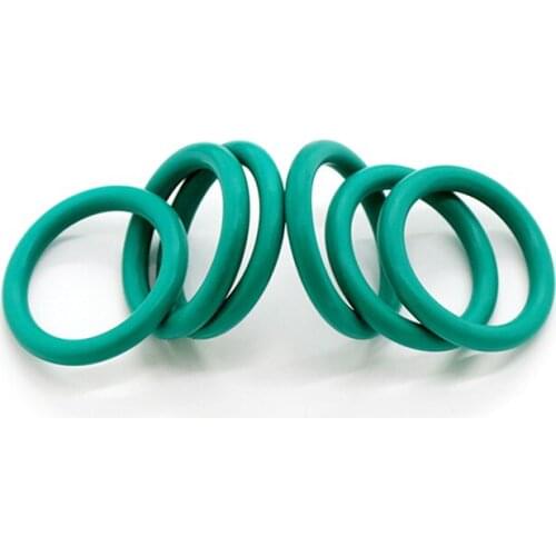 Green fluorine rubber O-ring, outer diameter 5-28, wire diameter 1.5mm, oil-resistant, acid- and alkali-resistant high-temperatu