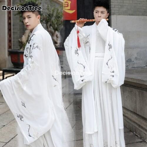 2021 hanfu chinese ancient outfit sets adult carnival cosplay costume fancy dress for men&women chinese hanfu performance