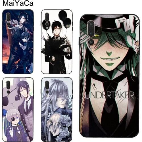 Black Butler Kuroshitsuji Case For Huawei P30 Pro P20 P40 Mate 20 Lite P Smart 2019 Nova 5T Honor 8A 8X 9X 10i 20