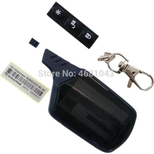 12PCS A91 Keychain Case For 12 PCS Starline A91 A61 B9 B6 B91 Jaguar ez-one EZ-6 EZ-5 EZ-3 EZ-alpha EZ-Beta Car Alarm KGB EX-8