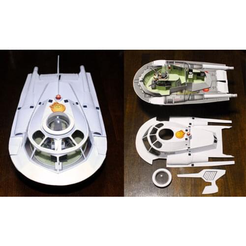 Fantastic Voyage Proteus Submarine DIY Handcraft PAPER MODEL KIT Handmade Toy Puzzles