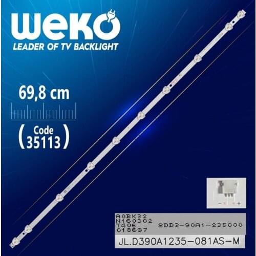 JL.D390A1235-081AS-M - 8DD3-90A1-235000 - 69.8 CM 10 LED- (WK-854)