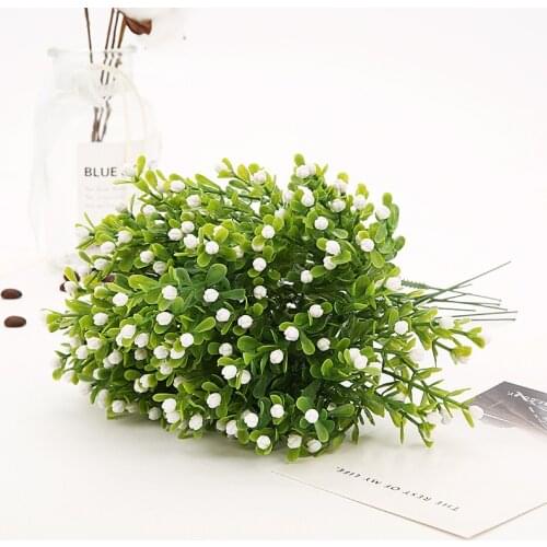 1 pcs Milan artificial flower wedding fake flower home decoration festival potted decorative artificial plant flower