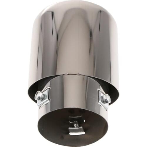 Universal Car Round Stainless Steel Silencer Exhaust Tail Muffler Tip Pipe Sliver/Blue Sliver/Colorful/Black/Gold