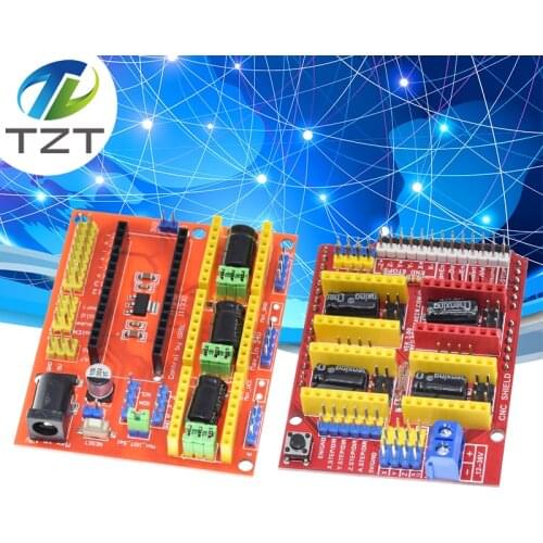 New CNC Shield V4 shield V3 Engraving Machine / 3D Printer / A4988 Driver Expansion Board for arduino Diy Kit