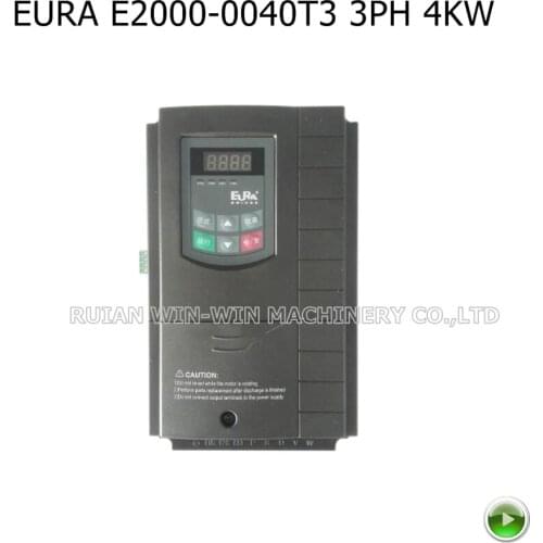 E2000-0040T3 E20000040T3 3PH 4KW 4000w ac dc EURA variable frequency inverter price 100% new