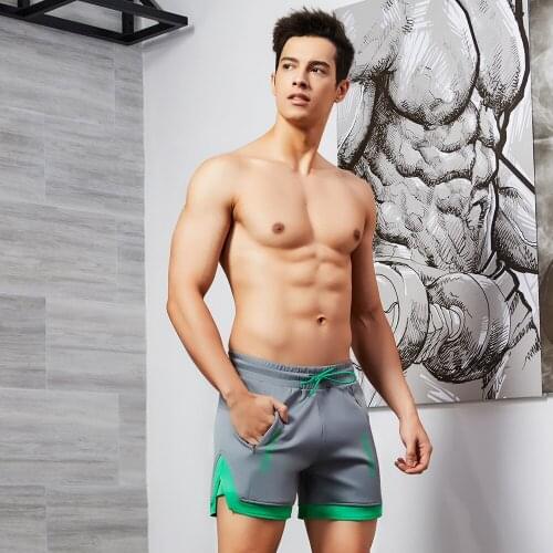 Professional tennis shorts men quick-drying and breathable leggings gym shorts male