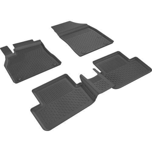 Roxform Car In-4.5D Mop Black Auto Mat High Quality Interior Accessories Tuning For Renault Megane 3 2009 2010 2011 2012-2015