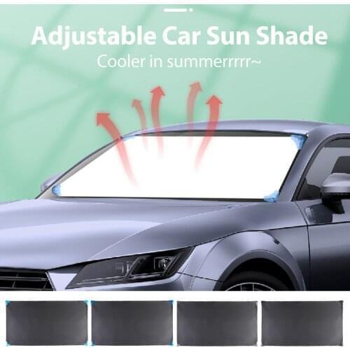 Car Windshield Sunshade Cover UV RAY Blocking Foldable Sunblind Sun Protection For Car Front Window Windshield Sun Shade