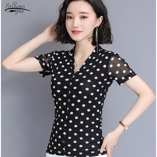 Summer Women Shirt 2021 Plus Size Womens Tops and Blouses Short Sleeve Casual Print Blouse Women Camisas Mujer Ladies Tops 4332