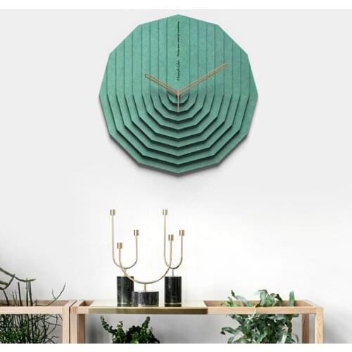 Light Luxury Wall Clock часы настенные Nordic Style Living Room Simple Modern Personality Creative Quiet Home Decorative Clocks