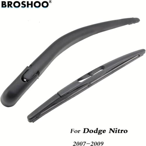 BROSHOO Car Rear Wiper Blades Back Windscreen Wiper Arm For Dodge Nitro Hatchback (2007-2009) 265mm,Windshield Auto Accessories