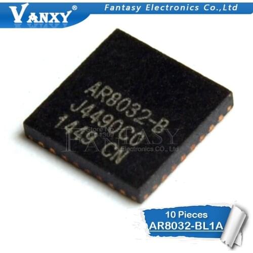 10PCS AR8032-BL1A QFN AR8032 QFN32 8032-BL1A SMD