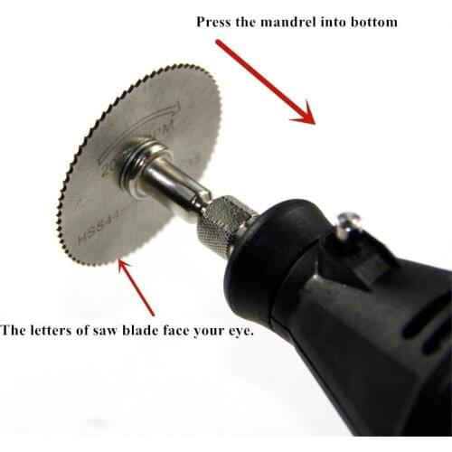 5Pcs HSS Cutting Disc Rotary Tool Accessories Compatialble For Wood Plastic Aluminum Alloy Saw Blade High-speed Cutting Tools