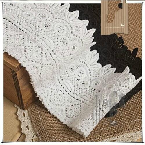 9cm high quality cotton thick national Feng Shui lace D lace lace embroidery lace embroidery