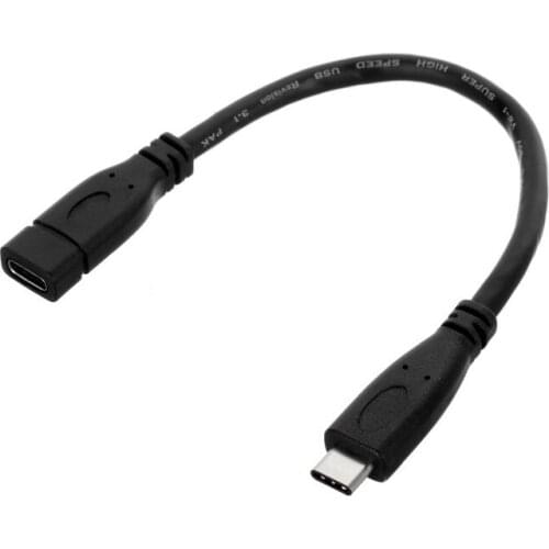 Chenyang USB-C USB 3.1 Type C Male to Female Extension Data Cable for Laptop & Macbook Tablet Mobile Phone 1m 2m 0.6m 0.2m