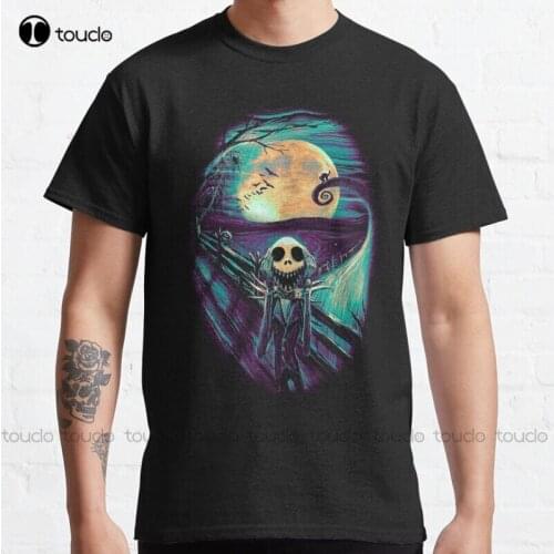 New The Scream Before Christmas Classic T-Shirt Cotton Tee Shirt Unisex mens t shirts cotton