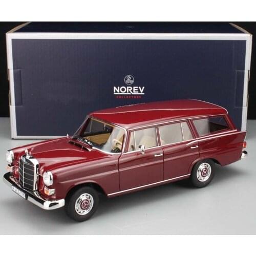 NOREV 1: 18 Benz 200 1966 universal alloy full door car model classic car collection handicraft Limited Edition classic car