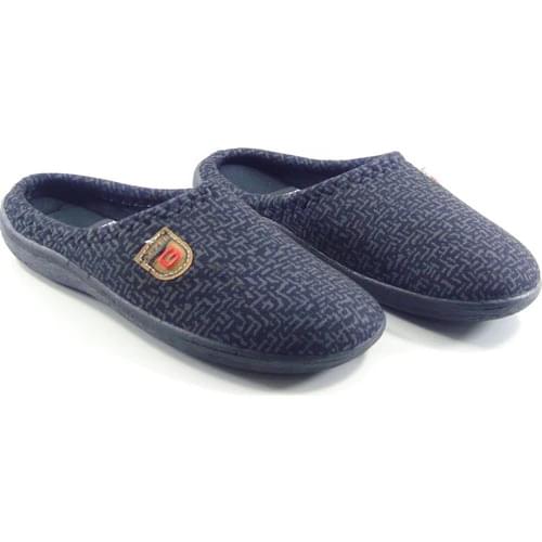 Overhead Winterisation Male Home Slipper Black-12673
