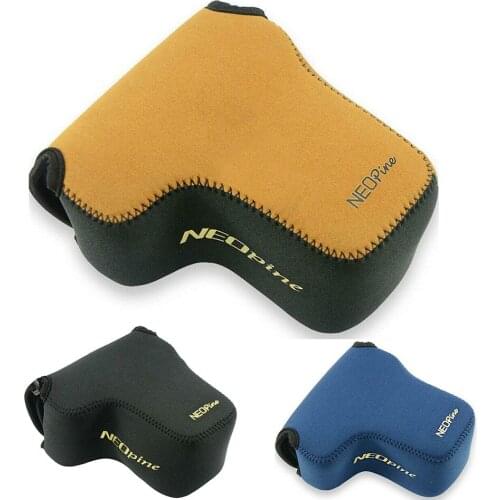 Protective Neoprene Soft Inner case camera bag for Olympus OM-D E-M10 E-M5 EM10 EM5 Mark III II with 14-150mm 12-40mm Lens