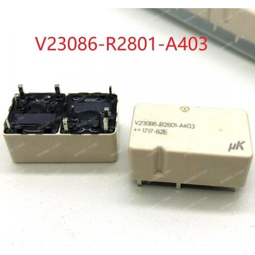 New Automotive Relay V23086-C2001-A303 V23086-C2001-A403 V23086-R2801-A403 V23086-L1251-A403