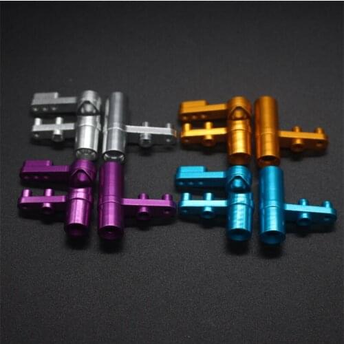 102057 HSP Upgrade Spare Parts For 1/10 R/C Model Car Purple Aluminum Steering Servo Saver Complete 102057