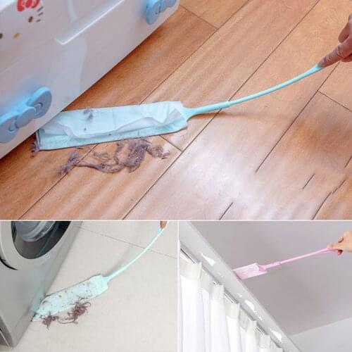 Dust Brush Retractable Gap Dust Cleaner Brush Microfiber Hand Duster Removable Home Kitchen Sweep Catcher Mites Tools