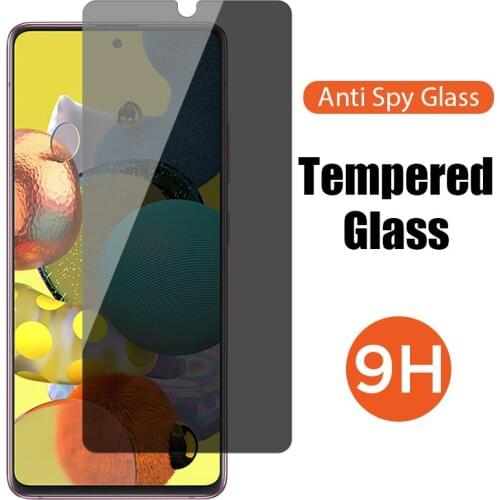 9H Anti Spy Tempered Glass For samsung Galaxy M31 Prime M51 M21 M31S M21S M11 M01S M40 M30S M30 M20 M10S M10 F41 Private