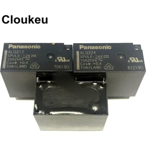 100Pcs Relay DIP4 JQ1AP-5V-F JQ1AP-12V-F JQ1AP-24V-F AJQ8349F AJQ8341F AJQ8342F ALQ305 ALQ312 ALQ324 10A