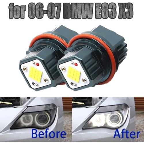 160W Top Quality White Color LED Angel Eye Halo for 06-07 BMW E83 X3 Lifetime Warranty