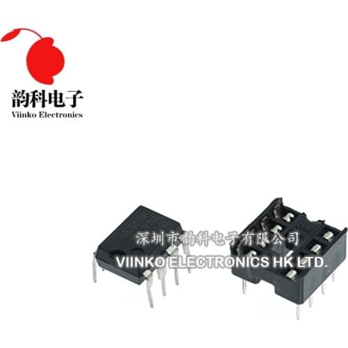 20pcs NE555 IC 555 & 8 Pin DIP Sockets (10 each) ic ne555 and Sockets DIP8 diy for arduino starter kit
